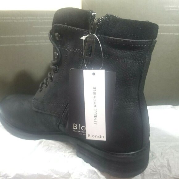 Blondo Men's Leather Ankle‎ Boots Size 11 Black MSRP $175 - Picture 8 of 9